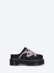 Dr. Martens x Rick Owens Megalace-Pantoletten aus Leder mit Quad-Sohle ref: