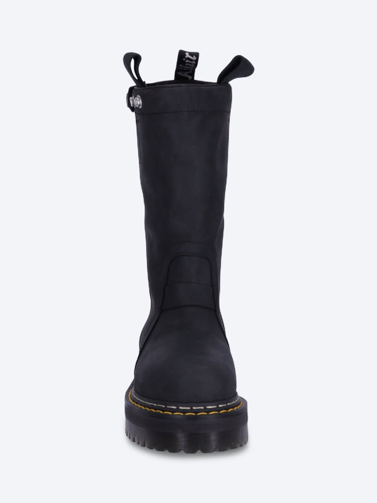 Dr Martens x Rick Owens - Bottines à enfiler en cuir à quatre semelles 3