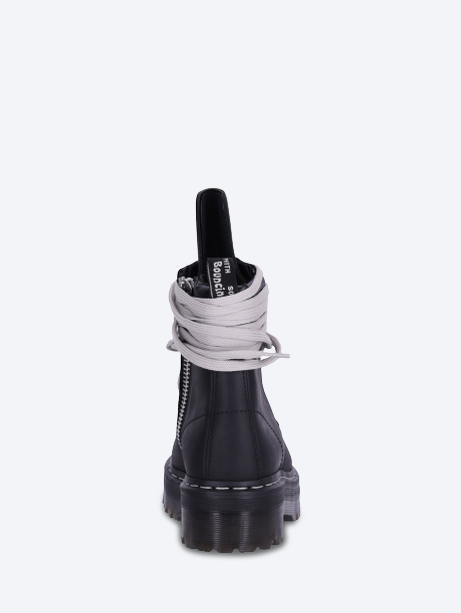 Dr. Martens x Rick Owens Lederstiefel mit vier Sohlen und Stahlkappe 5