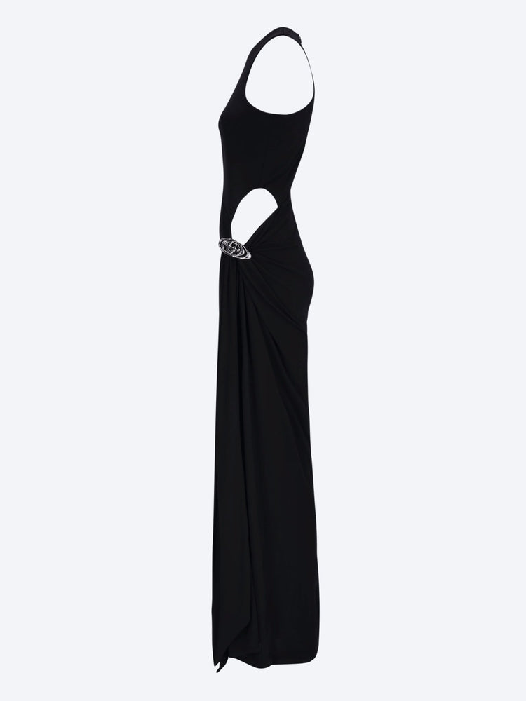 Draped maxi dress 2