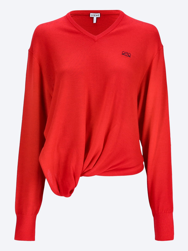 Drapierter Pullover 1