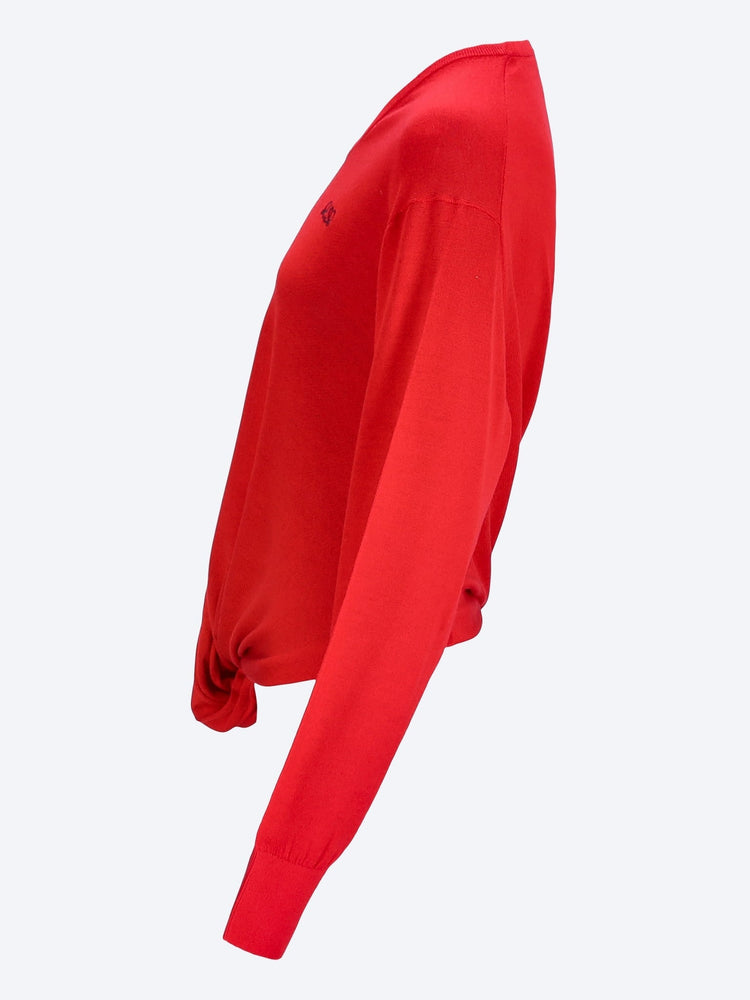 Drapierter Pullover 2