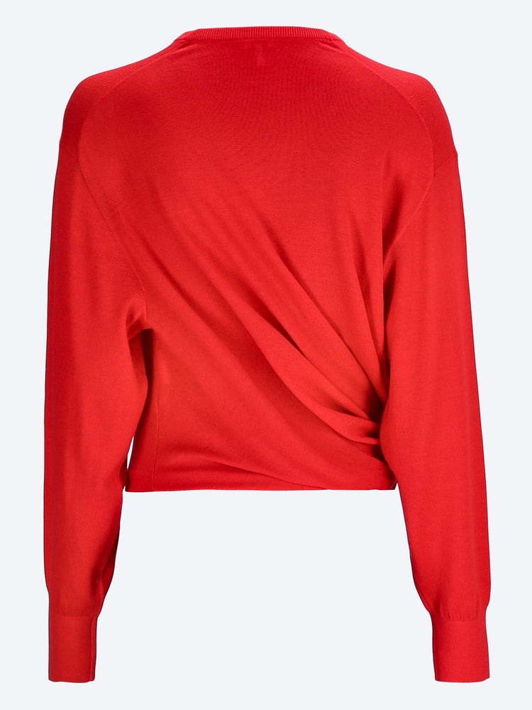Drapierter Pullover 3