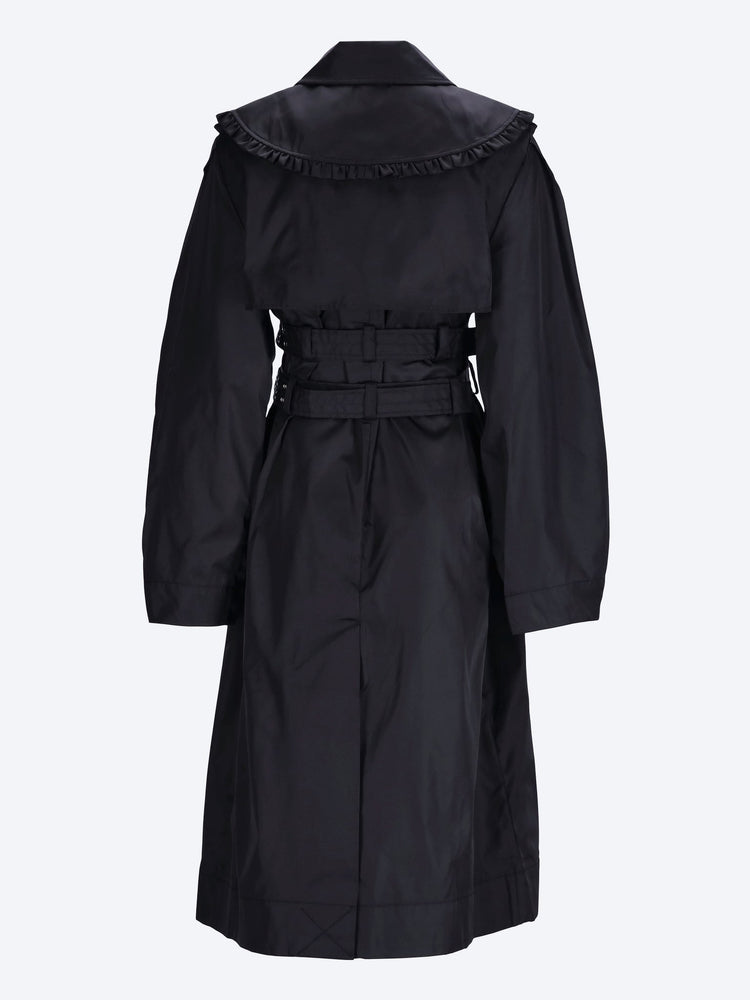 Duchesse nylon trenchcoat 3