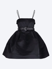 Duchesse satin bubble mini dress ref: