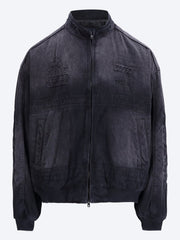 Dyed racing design bomber jacket ref: