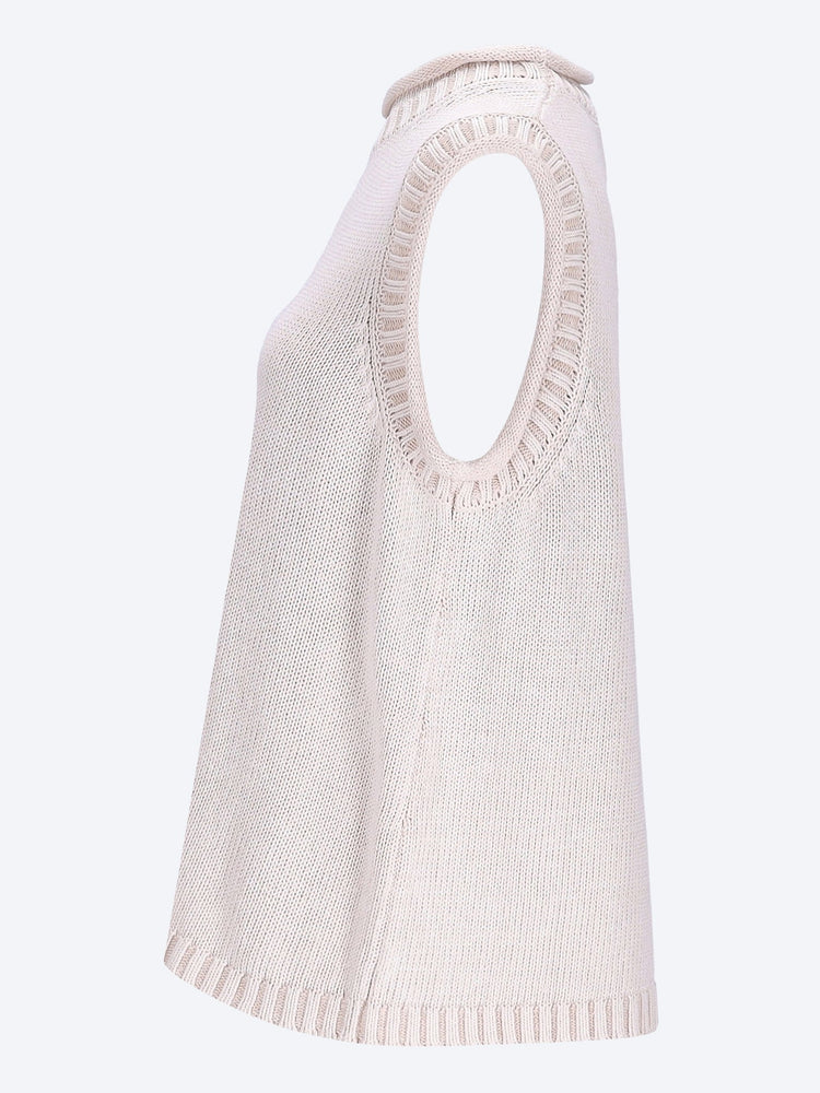 Effy boxy sweater vest 2
