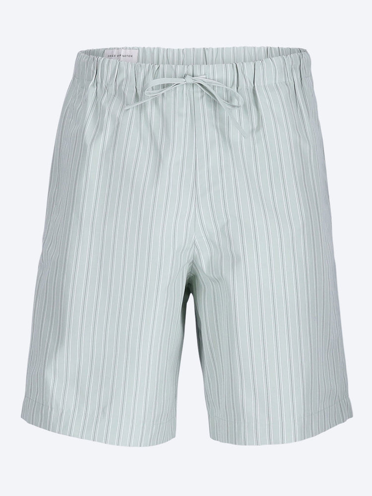 Elasticated striped shorts 1