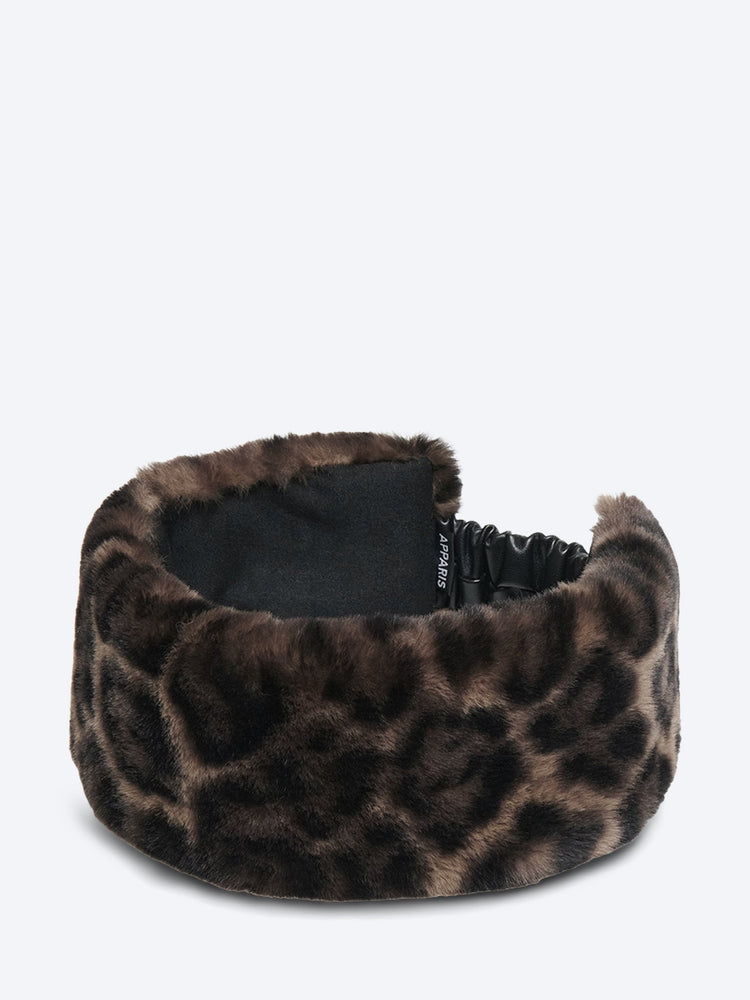 Bandeau de léopard sombre Eleni 1