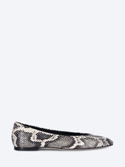 Ellie snake print ballerinas ref: