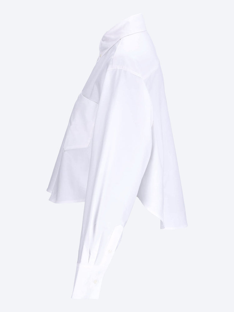 Embossed adc oversized cropped shirt 2