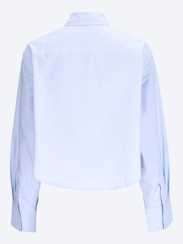 Chemise courte oversize adc gaufrée 3