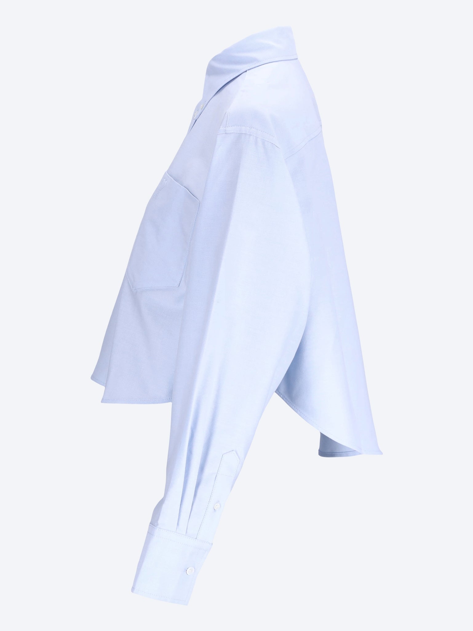 Chemise courte oversize adc gaufrée 2