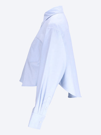 Chemise courte oversize adc gaufrée