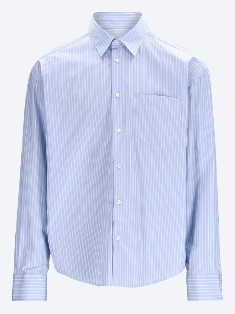 Chemise manches longues boxy embossée ami de coeur 1