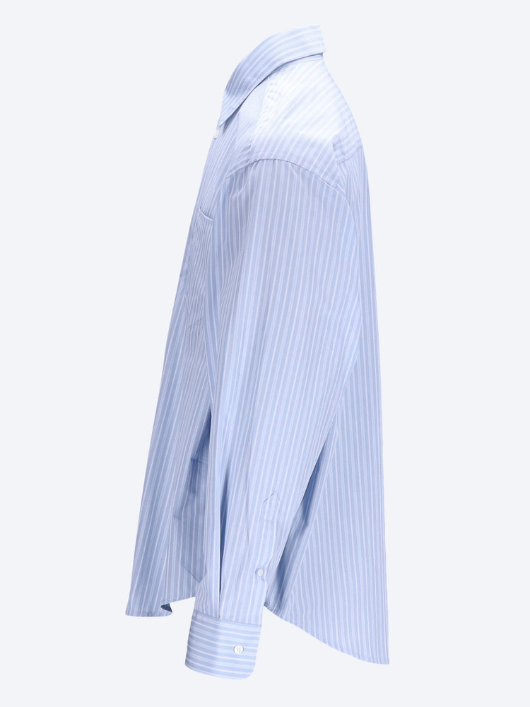 Chemise manches longues boxy embossée ami de coeur 2