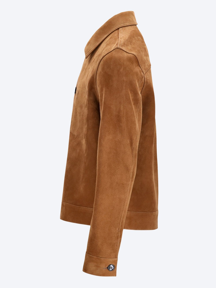 Embossed ami de coeur buttoned jacket 2