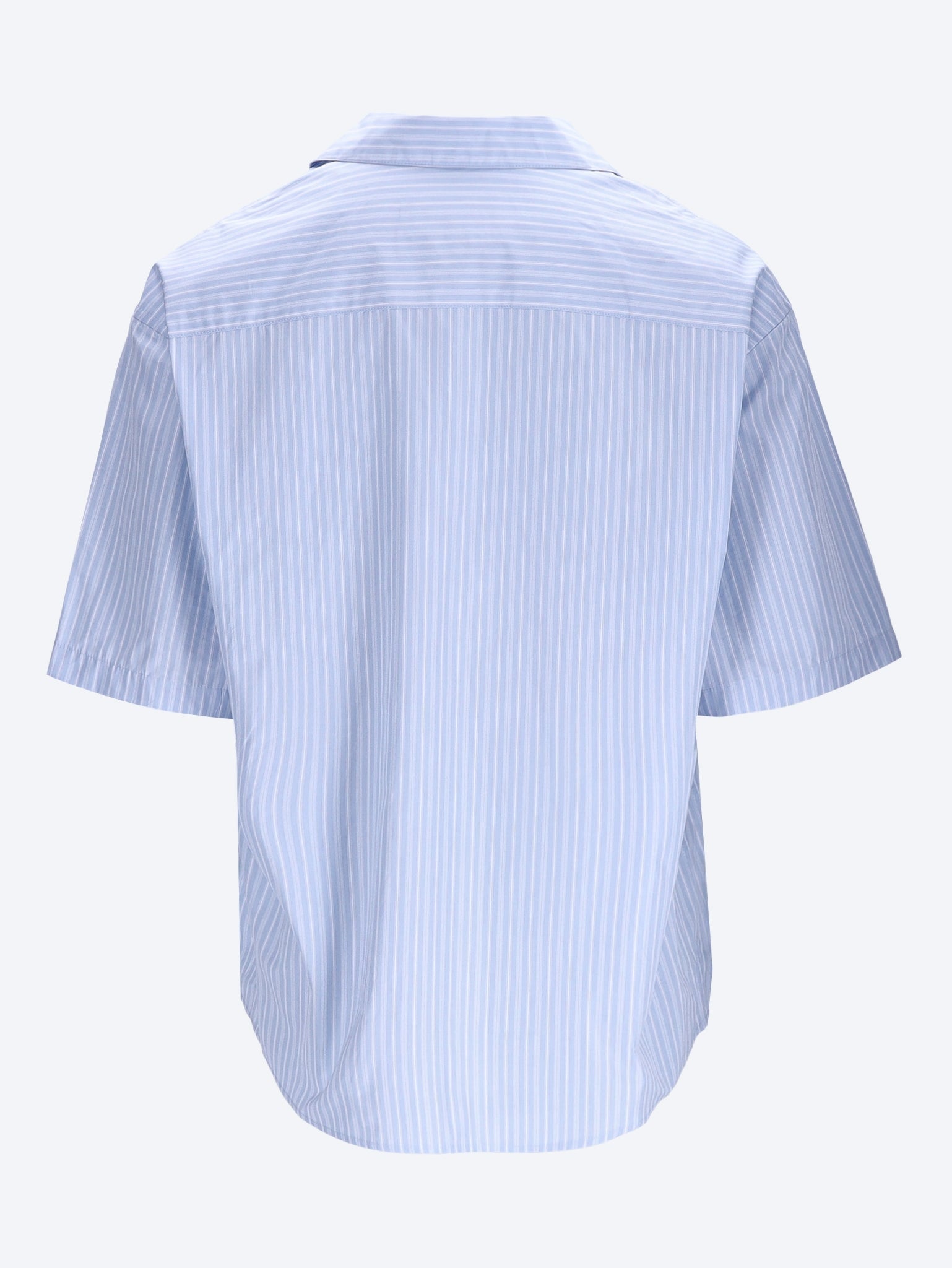Embossed ami de coeur short sleeve boxy shirt 2
