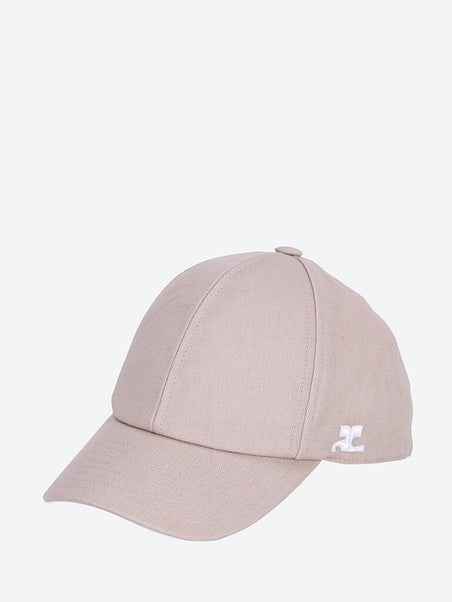 Embroidered cotton cap