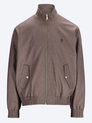 Bestickte Trainingsjacke aus Flanell ref: