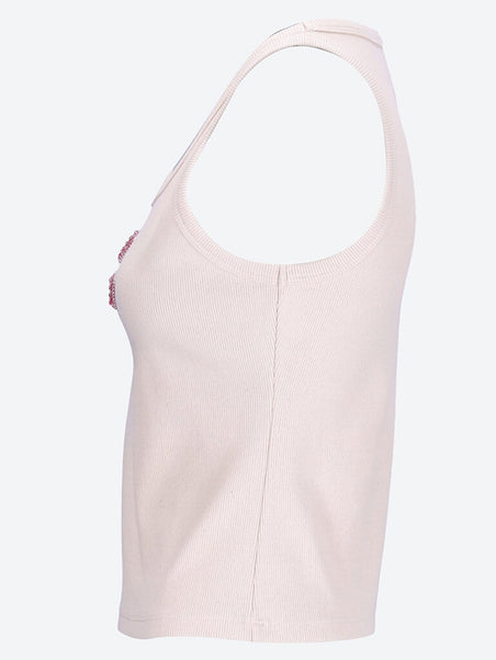 Embroidery tank top