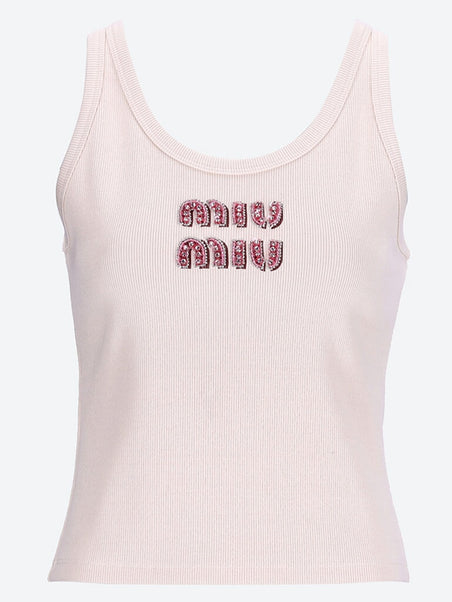 Embroidery tank top