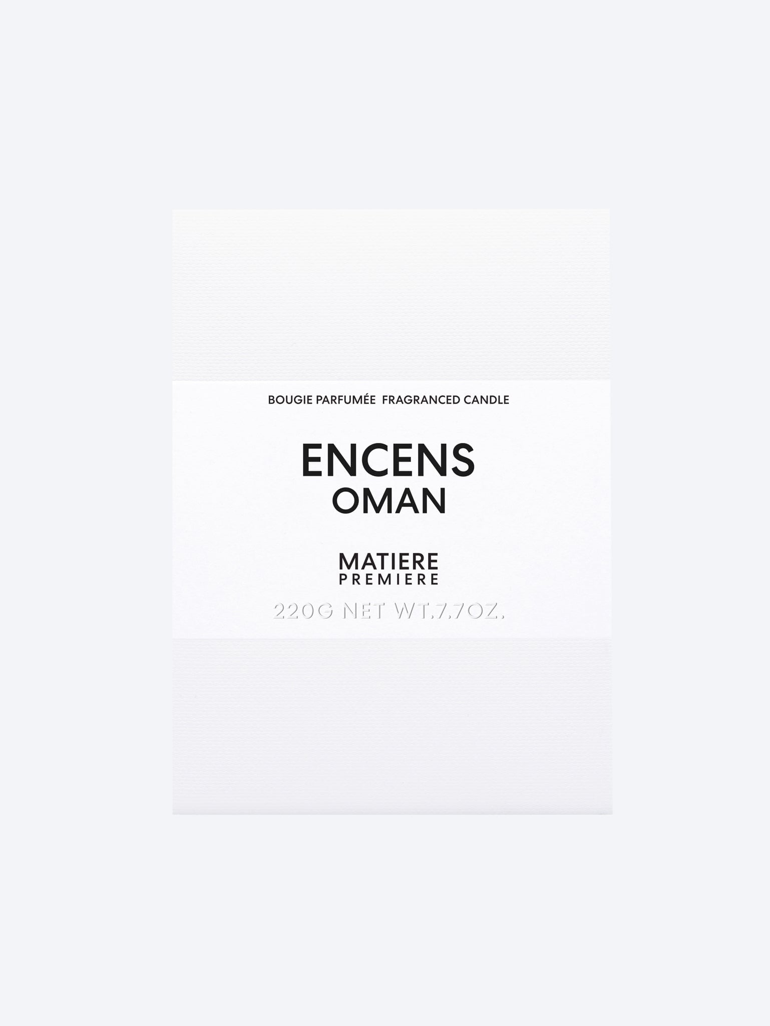 Bougie Encens Oman 220g 2