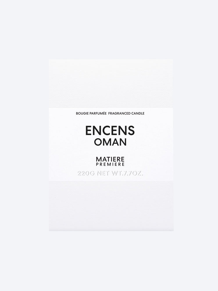 Bougie Encens Oman 220g 2