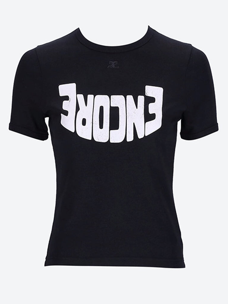 Encore contrast t-shirt 1