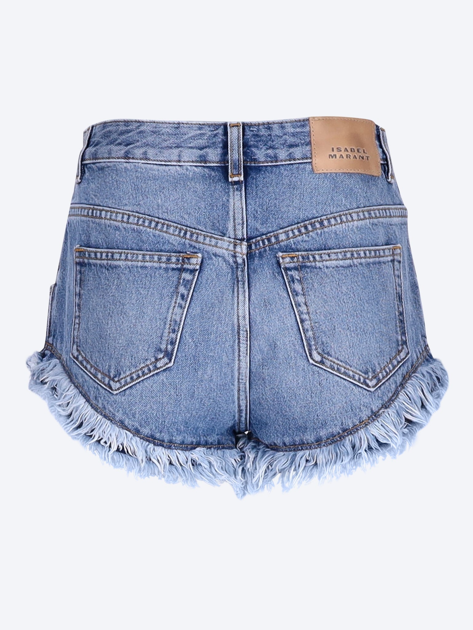 Eneidala denim mini shorts 3