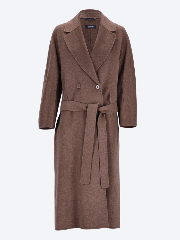 MAX MARA WOMEN-CLOTHING COATS Enzo wool long coat