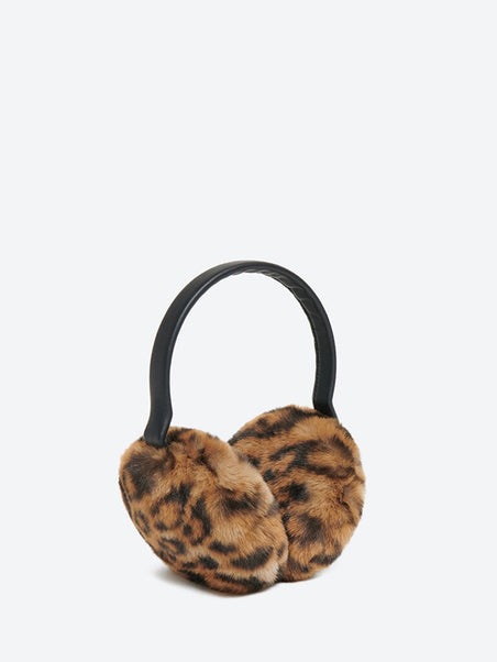 Esme Leopard Earmuffes