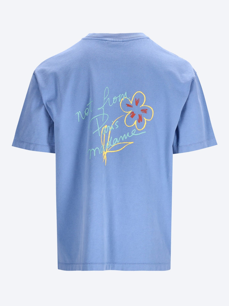 T-shirt à message Esquisse 2