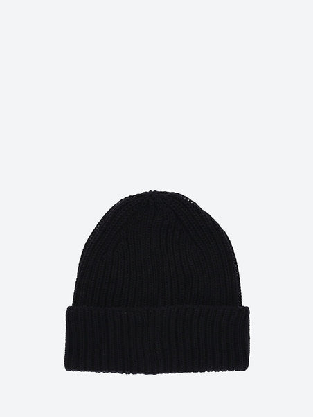 Extra fine merino wool lens beanie