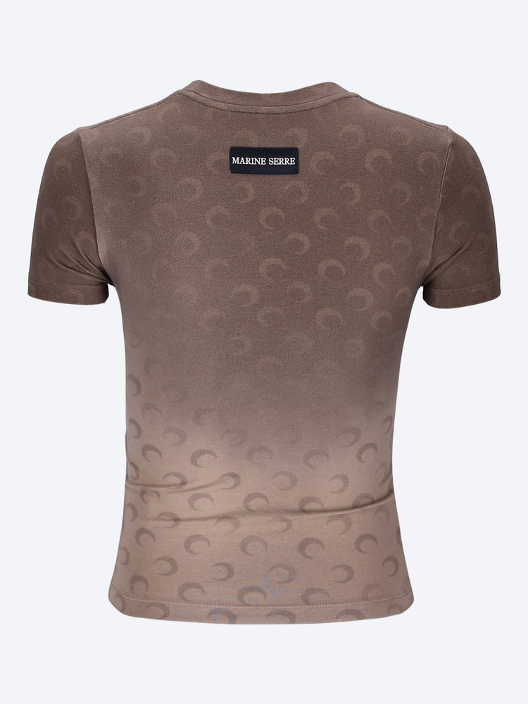 Faded moon baby fit t-shirt 2