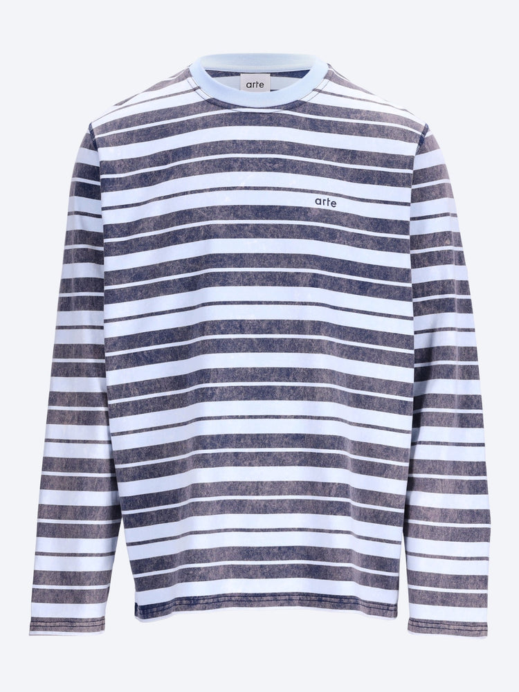 Fadout striped longsleeve t-shirt 1