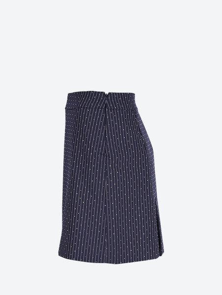 Faskia rhinestone mini skirt