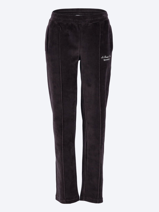  Faubourg velour track pants WOMEN-CLOTHING PANTS SPORTY AND RICH SMETS