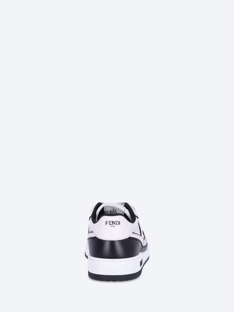 FENDI MEN-SHOES SNEAKERS Fendi match leather sneakers