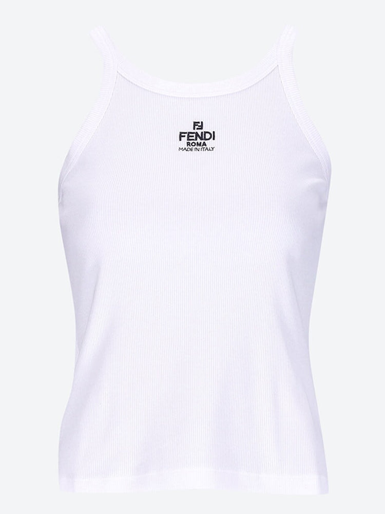 Fendi-Top aus gerippter Baumwolle 1