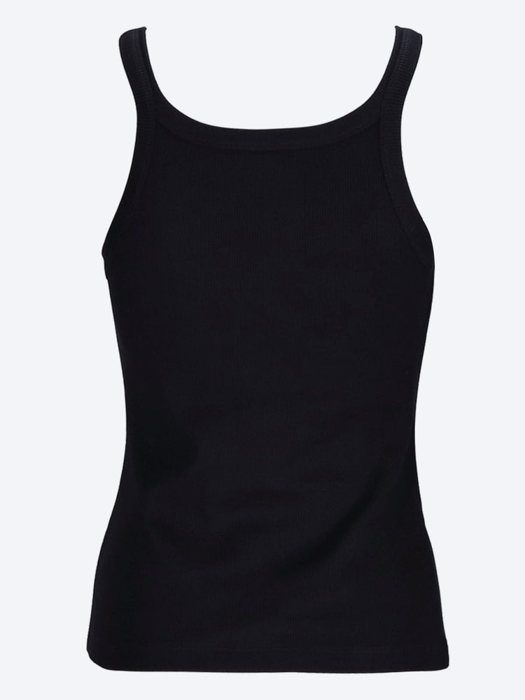 Fendi ribbed cotton top 3