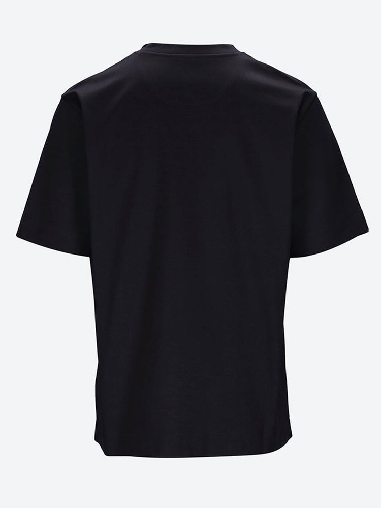 Fendi roma t shirt black on sale