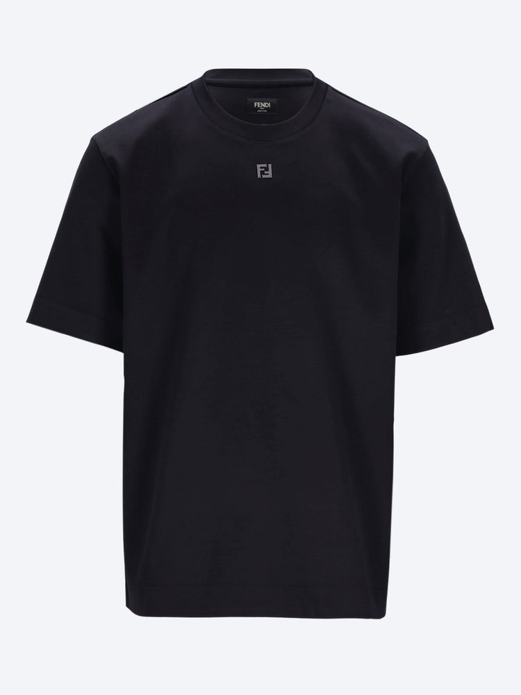 Baju T Shirt Fendi Apparel Fendi Shirt Black FENDI MEN-CLOTHING T