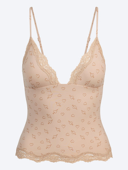 Fits everybody lace cami and boyshort set