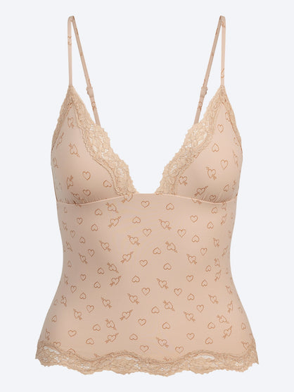 Fits everybody lace cami and boyshort set