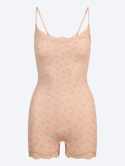 Fits everybody lace onesie