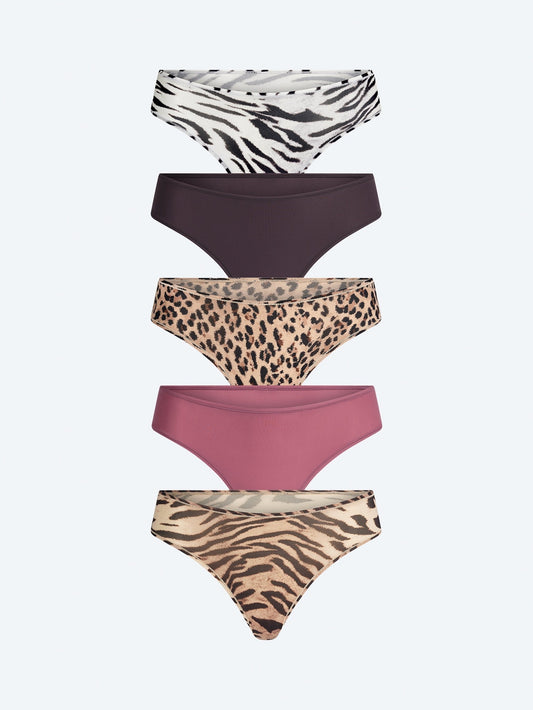  Fits everybody thong pack WOMEN-CLOTHING UNDERWEAR SKIMS SMETS