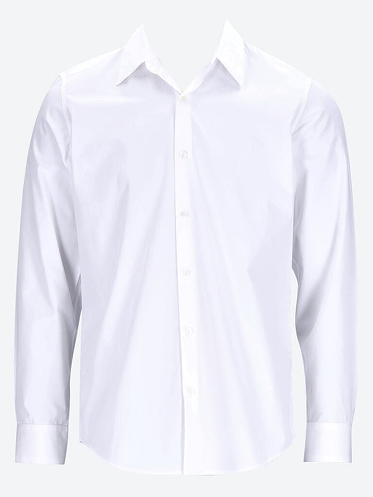 Fitted clean minimal details shirt 1