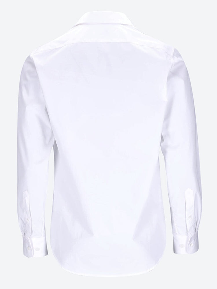 Fitted clean minimal details shirt 3