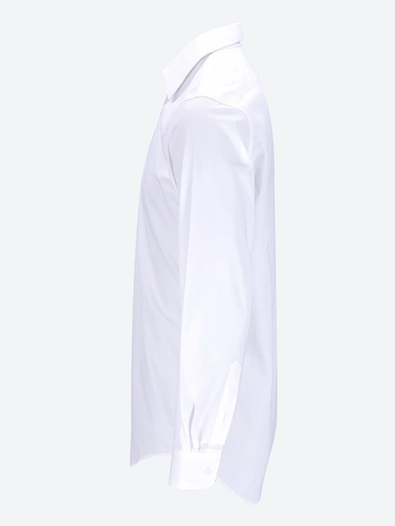 Fitted clean minimal details shirt 2